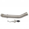 TUBO SCARICO MOTO 51 ADATTATORE DEL TUBO CENTRALE COLLEGAMENTO PER KAWASAKI  Z750 Z 750