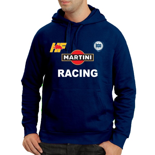 T-SHIRT FELPA  MARTINI RACING LANCIA DELTA HF INTEGRALE ELEFANTINO MAGLIETTA