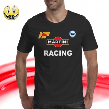 T-SHIRT FELPA  MARTINI RACING LANCIA DELTA HF INTEGRALE ELEFANTINO MAGLIETTA