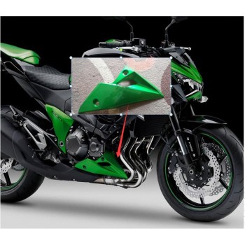 PUNTALE KAWASAKI SPOILER SOTTOCARENA Z800 Z 800 2013 2016 AFTERMARKET
