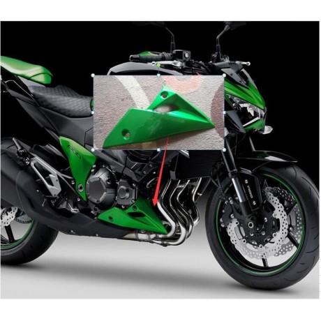 PUNTALE KAWASAKI SPOILER SOTTOCARENA Z800 Z 800 2013 2016 AFTERMARKET
