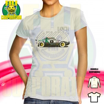 LANCIA HF RALLY STRATOS ALITALIA T-SHIRT HOODIE FELPA CAPPUCCI UOMO DONNA