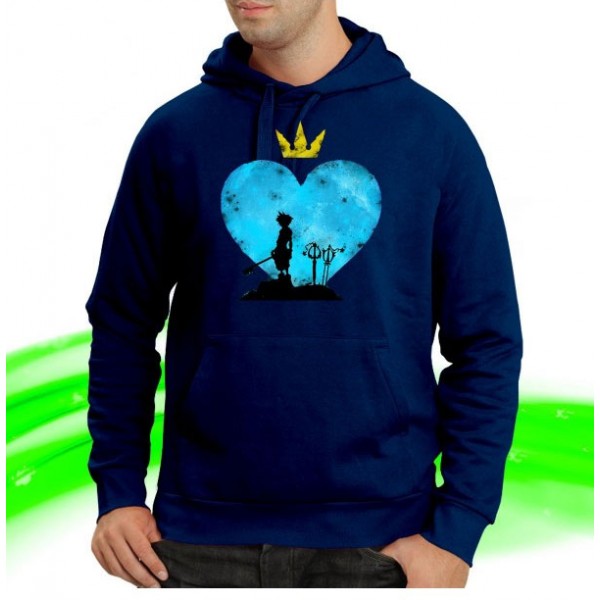 T-SHIRT FELPA  KINGDOM HEARTS CHIAVE CUORE DISNEY FINAL FANTASY ZELDA TOPOLINO