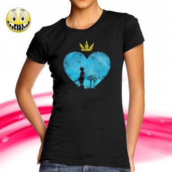 T-SHIRT FELPA  KINGDOM HEARTS CHIAVE CUORE DISNEY FINAL FANTASY ZELDA TOPOLINO