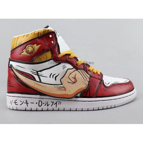 NIK3 x ONE PIECE AJ1 [Monkey D. Luffy Edition]