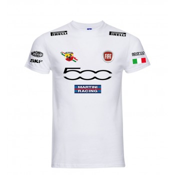 FIAT 500 MARTINI RACING ABARTH T-SHIRT HOODIE FELPA CAPPUCCI UOMO DONNA