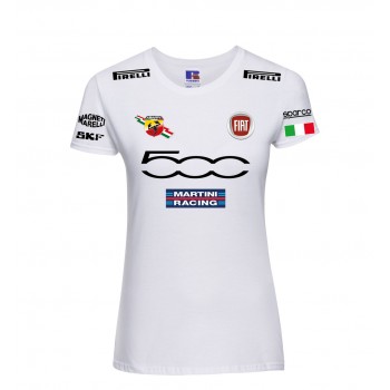 FIAT 500 MARTINI RACING ABARTH T-SHIRT HOODIE FELPA CAPPUCCI UOMO DONNA