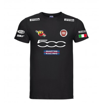 FIAT 500 MARTINI RACING ABARTH T-SHIRT HOODIE FELPA CAPPUCCI UOMO DONNA