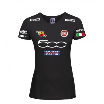 FIAT 500 MARTINI RACING ABARTH T-SHIRT HOODIE FELPA CAPPUCCI UOMO DONNA