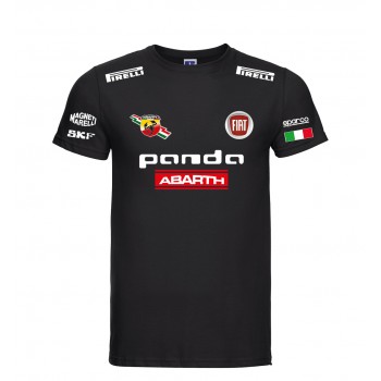 FIAT PANDA RACING ABARTH T-SHIRT HOODIE FELPA CAPPUCCI UOMO DONNA