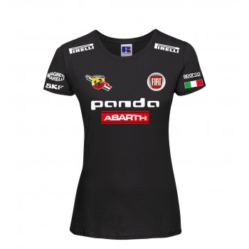 FIAT PANDA RACING ABARTH T-SHIRT HOODIE FELPA CAPPUCCI UOMO DONNA