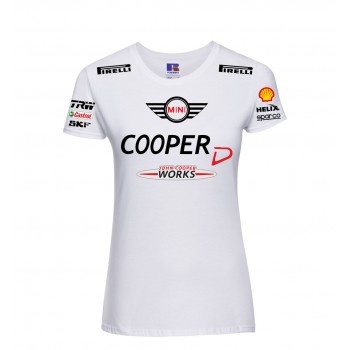 MINI COOPER D JOHN WORKS RACING T-SHIRT HOODIE FELPA CAPPUCCI UOMO DONNA