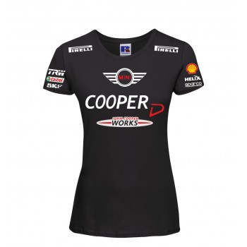 MINI COOPER D JOHN WORKS RACING T-SHIRT HOODIE FELPA CAPPUCCI UOMO DONNA