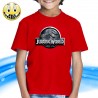T-SHIRT FELPA  JURASSIC WORLD PARK T-REX DINOSAURI VELOCIRAPTOR FILM