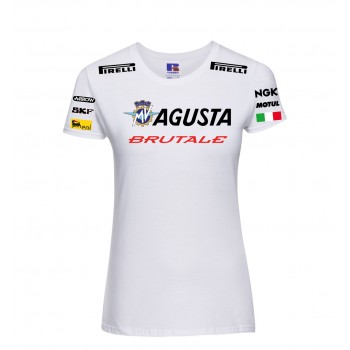 MW AGUSTA BRUTALE RACING T-SHIRT HOODIE FELPA CAPPUCCI UOMO DONNA