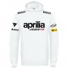 APRILIA RSV4 FACTORY RACING T-SHIRT HOODIE FELPA CAPPUCCI UOMO DONNA