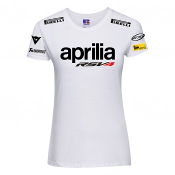 APRILIA RSV4 FACTORY RACING T-SHIRT HOODIE FELPA CAPPUCCI UOMO DONNA