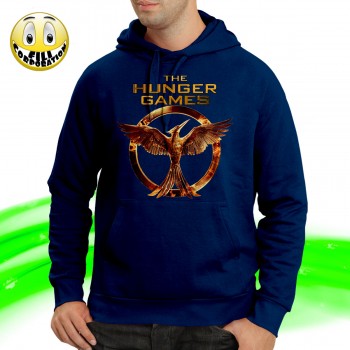 T-SHIRT FELPA  THE HUNGER GAMES IL CANTO DELLA RIVOLTA KATNISS UCCELO FILM MOVIE