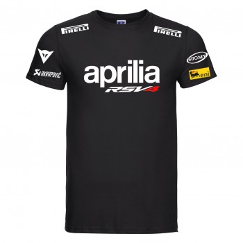 APRILIA RSV4 FACTORY RACING T-SHIRT HOODIE FELPA CAPPUCCI UOMO DONNA