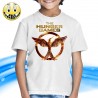 T-SHIRT FELPA  THE HUNGER GAMES IL CANTO DELLA RIVOLTA KATNISS UCCELO FILM MOVIE
