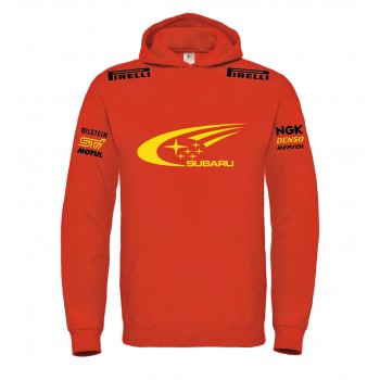 SUBARU IMPREZA RACING T-SHIRT HOODIE FELPA CAPPUCCI UOMO DONNA