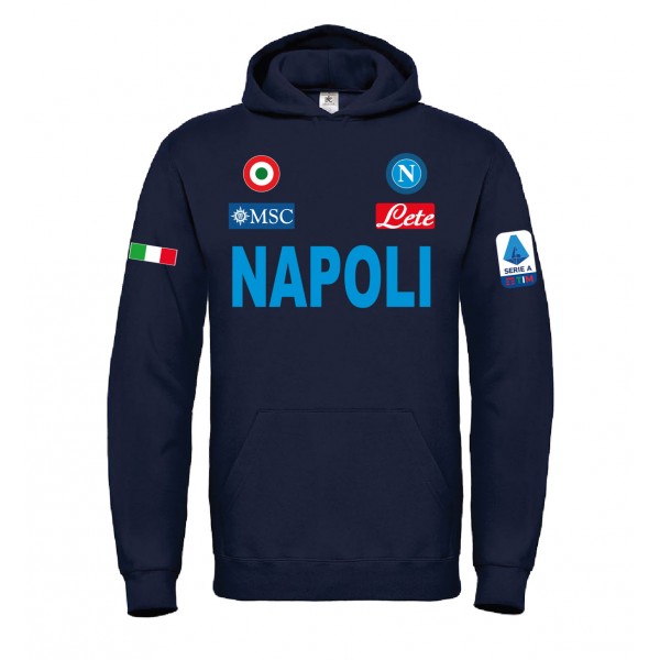 NAPOLI COPPA ITALIA T-SHIRT HOODIE FELPA CAPPUCCI UOMO DONNA