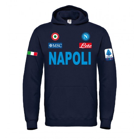 NAPOLI COPPA ITALIA T-SHIRT HOODIE FELPA CAPPUCCI UOMO DONNA