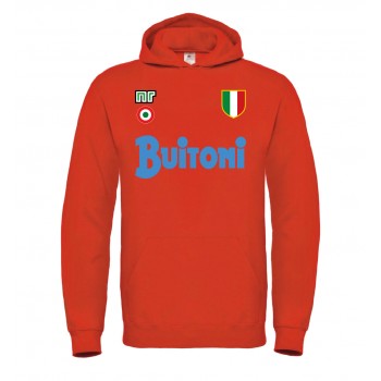 NAPOLI 1987 SCUDETTO T-SHIRT HOODIE FELPA CAPPUCCI UOMO DONNA