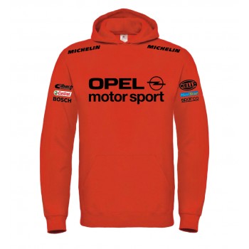 OPEL MOTORSPORT RACING T-SHIRT HOODIE FELPA CAPPUCCI UOMO DONNA