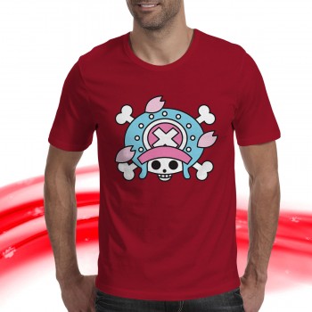 T-SHIRT FELPA  ONE PIECE PIRATI CHOPPER RENNA DOTTORE ALL ARREMBAGGIO JOLLY ROGE