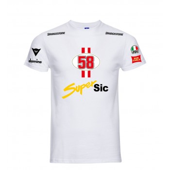 SUPER SIC 58 RACING T-SHIRT HOODIE FELPA CAPPUCCI UOMO DONNA