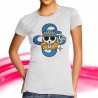 T-SHIRT FELPA  ONE PIECE PIRATI NAMI NAVIGATRICE ALL ARREMBAGGIO RUBBER JOLLY ROGE