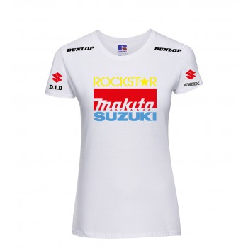 SUZUKI MAKITA RACING T-SHIRT HOODIE FELPA CAPPUCCI UOMO DONNA