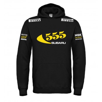 SUBARU 555 IMPREZA WRC RACING T-SHIRT HOODIE FELPA CAPPUCCI UOMO DONNA