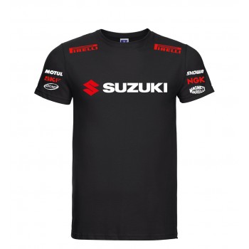 SUZUKI RACING T-SHIRT HOODIE FELPA CAPPUCCI UOMO DONNA