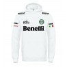 BENELLI RACING T-SHIRT HOODIE FELPA CAPPUCCI UOMO DONNA