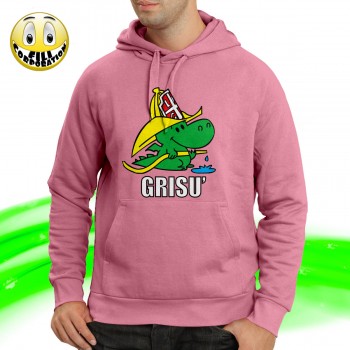 T-SHIRT FELPA  GRISU' IL DRAGHETTO FARò IL POMPIERE CAROSELLO CARTOON