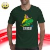 T-SHIRT FELPA  GRISU' IL DRAGHETTO FARò IL POMPIERE CAROSELLO CARTOON
