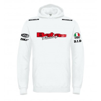 BETA RACING T-SHIRT HOODIE FELPA CAPPUCCI UOMO DONNA