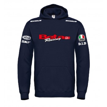 BETA RACING T-SHIRT HOODIE FELPA CAPPUCCI UOMO DONNA