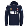 MILAN SERIE A T-SHIRT HOODIE FELPA CAPPUCCI UOMO DONNA