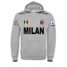 MILAN SERIE A T-SHIRT HOODIE FELPA CAPPUCCI UOMO DONNA