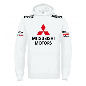 MITSUBISHI EVO RACING T-SHIRT HOODIE FELPA CAPPUCCI UOMO DONNA