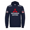 MITSUBISHI EVO RACING T-SHIRT HOODIE FELPA CAPPUCCI UOMO DONNA