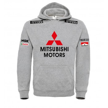 MITSUBISHI EVO RACING T-SHIRT HOODIE FELPA CAPPUCCI UOMO DONNA