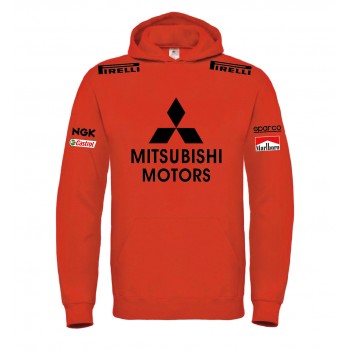 MITSUBISHI EVO RACING T-SHIRT HOODIE FELPA CAPPUCCI UOMO DONNA