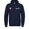 VESPA LATO CUORE T-SHIRT HOODIE FELPA CAPPUCCI UOMO DONNA
