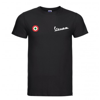 VESPA LATO CUORE T-SHIRT HOODIE FELPA CAPPUCCI UOMO DONNA