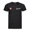 VESPA LATO CUORE T-SHIRT HOODIE FELPA CAPPUCCI UOMO DONNA