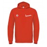 VESPA LATO CUORE T-SHIRT HOODIE FELPA CAPPUCCI UOMO DONNA